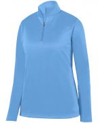 Augusta Ladies 100% Polyester Wicking Fleece Quarter-Zip Pullover Jacket